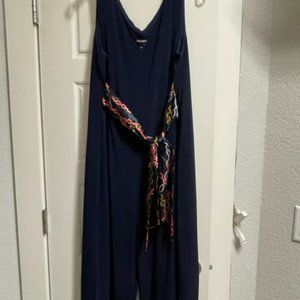 Navy Jumpsuit Large